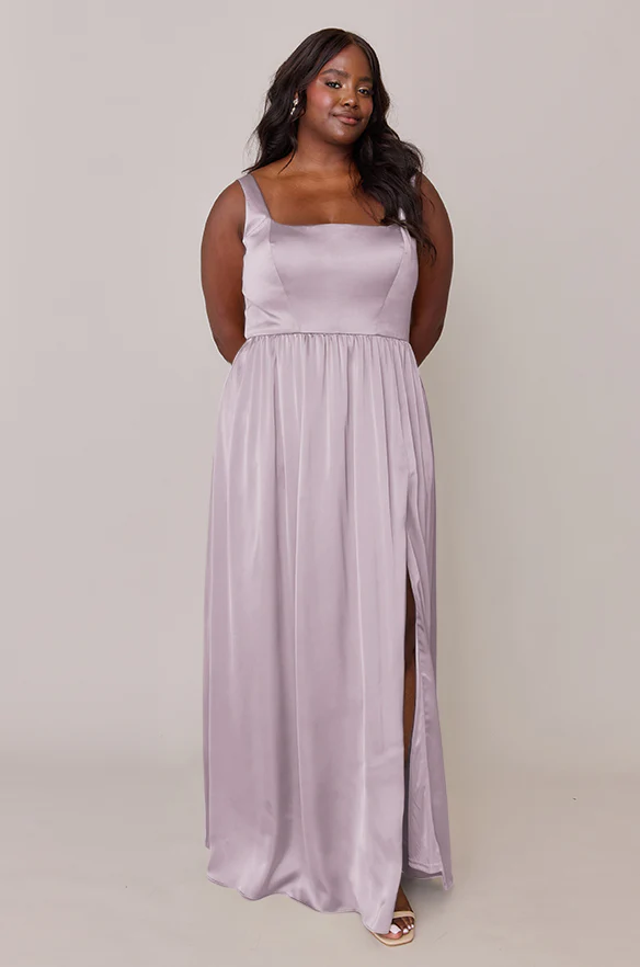 Whitney Satin Dress | Made To Order - Image 70