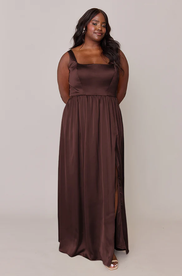 Whitney Satin Dress | Made To Order - Image 73