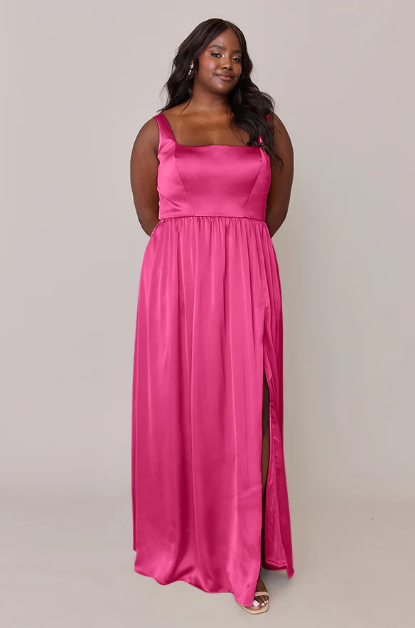 Whitney Satin Dress | Made To Order - Image 77