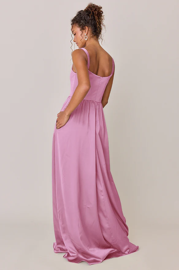Whitney Satin Dress | Made To Order - Image 84