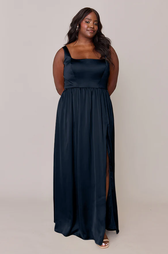 Whitney Satin Dress | Made To Order - Image 89