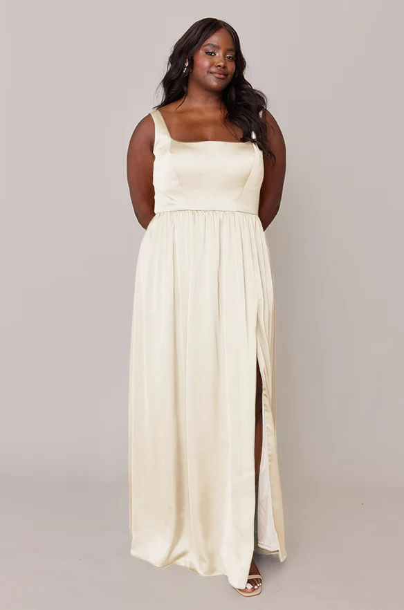 Whitney Satin Dress | Made To Order - Image 93