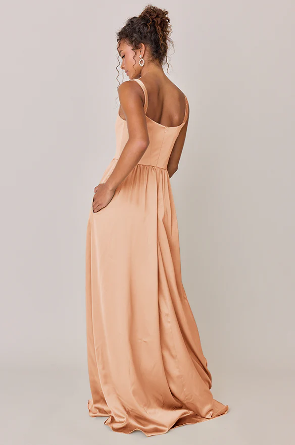 Whitney Satin Dress | Made To Order - Image 99