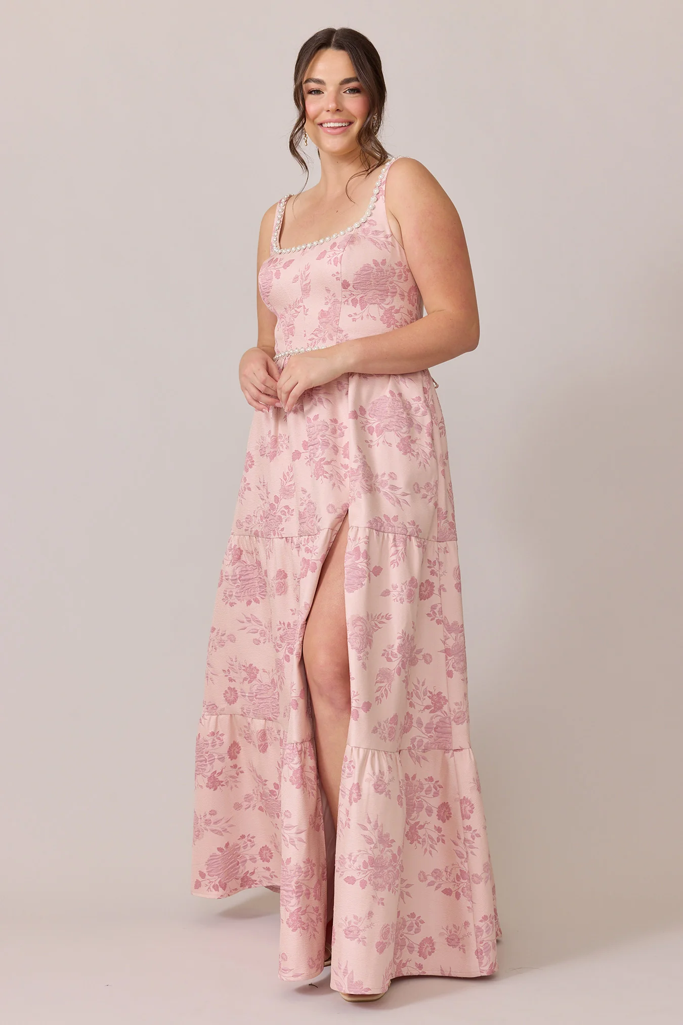 Winslet Luxe Jacquard Dress | Made To Order - Image 15