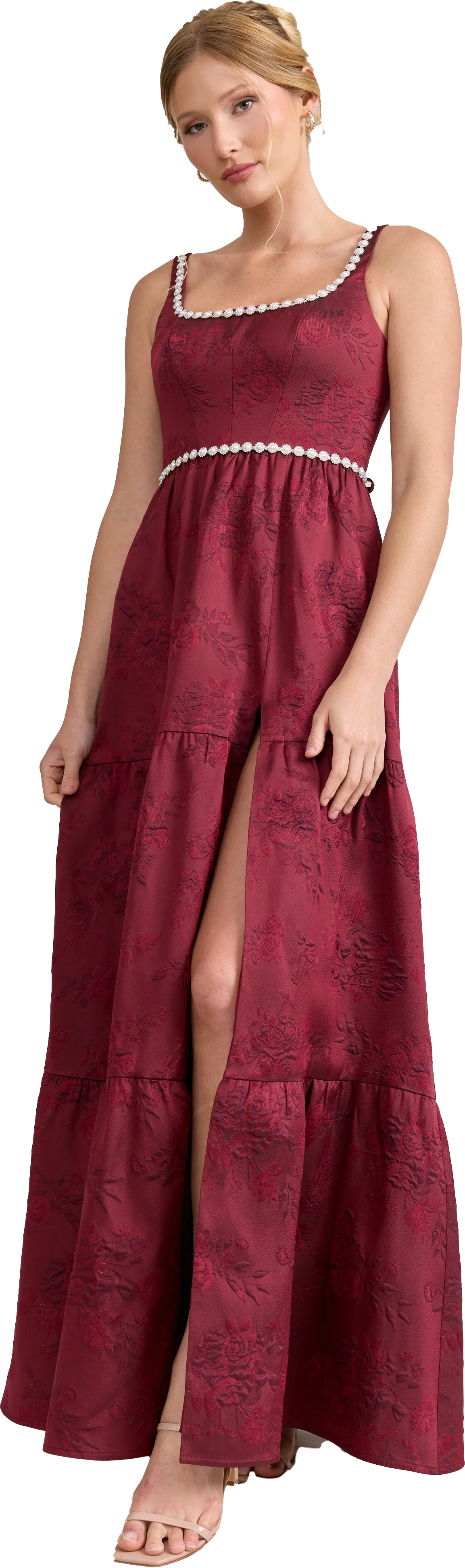 Winslet Luxe Jacquard Dress | Made To Order - Image 56