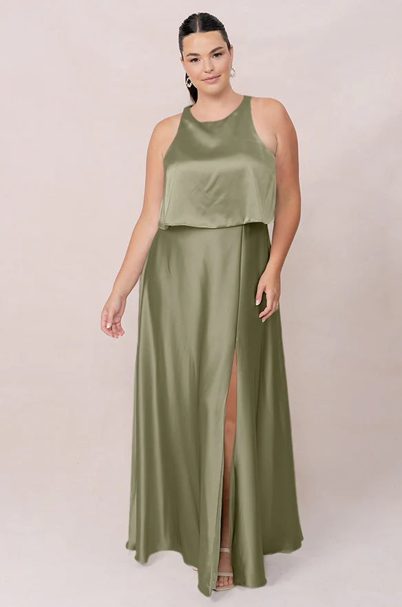 Wren Satin Dress | Made To Order - Image 115