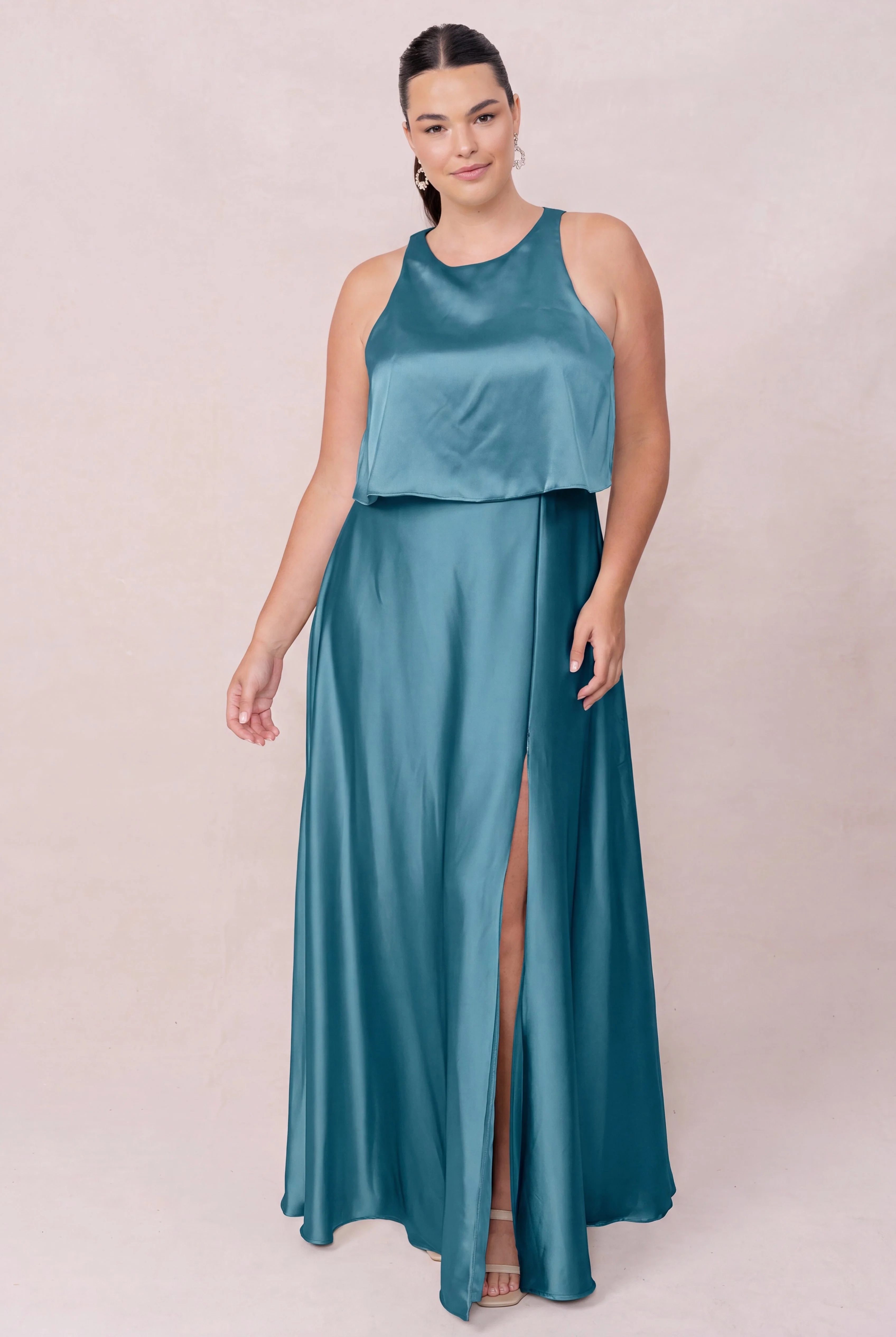 Wren Satin Dress | Made To Order - Image 166