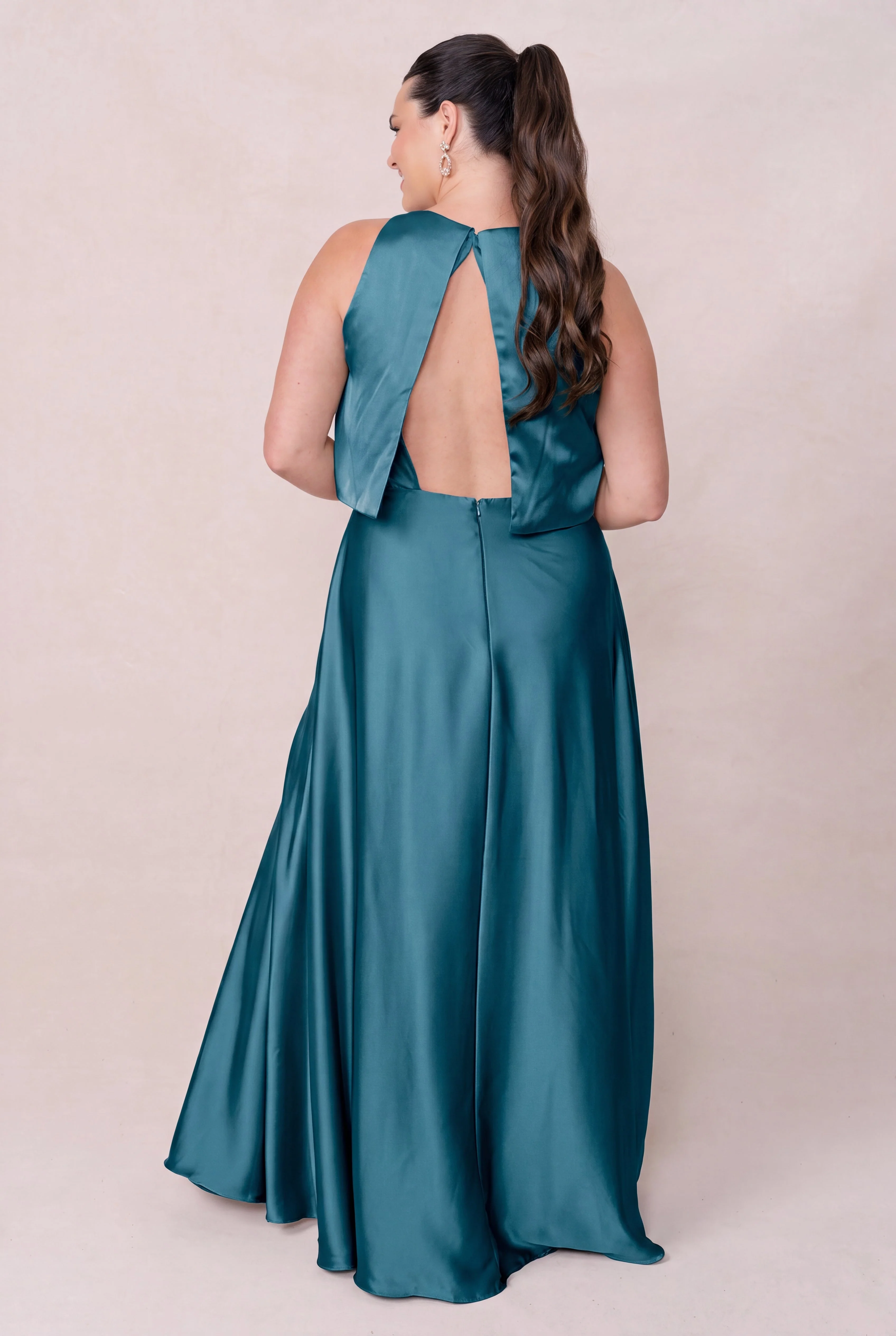 Wren Satin Dress | Made To Order - Image 167
