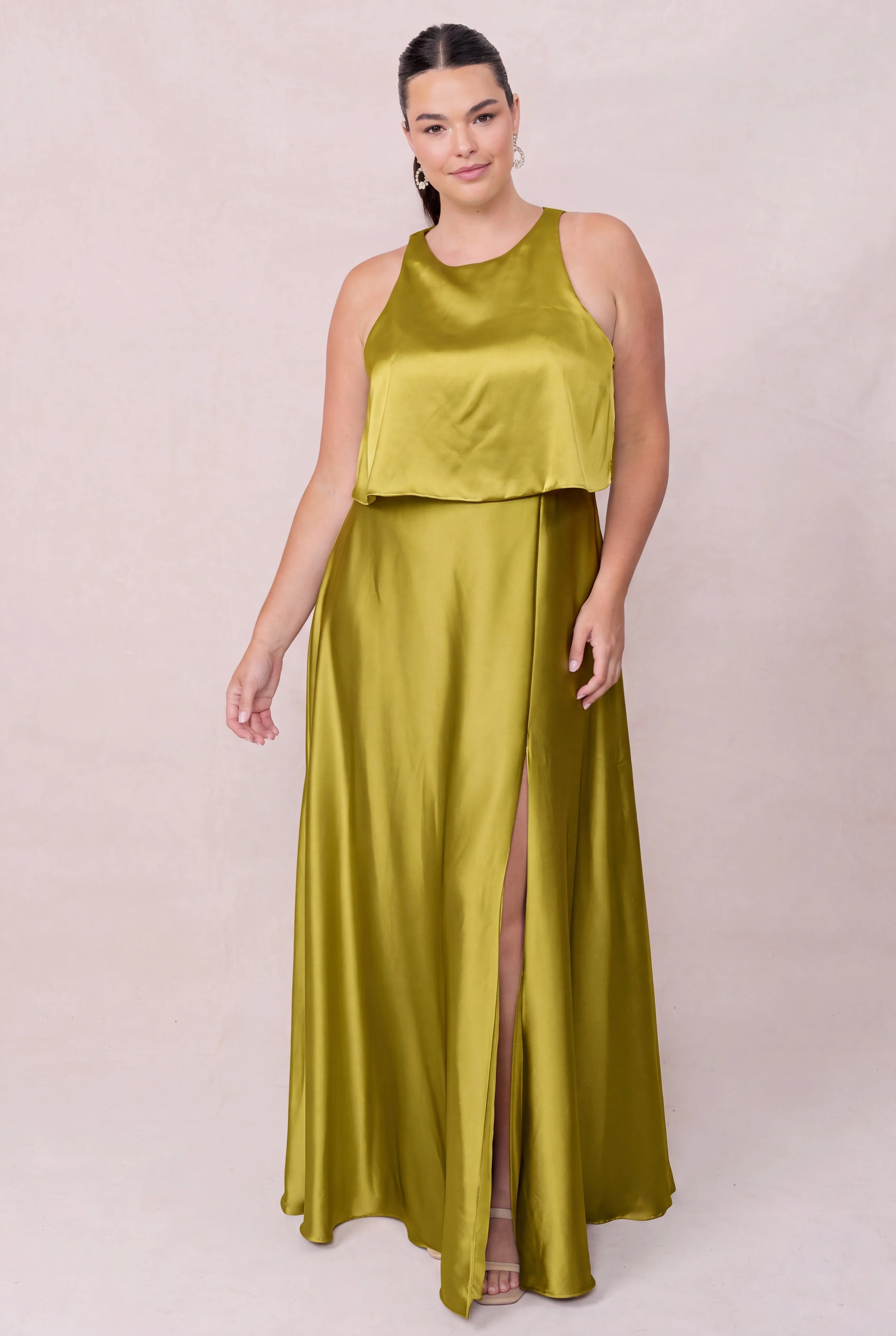 Wren Satin Dress | Made To Order - Image 170