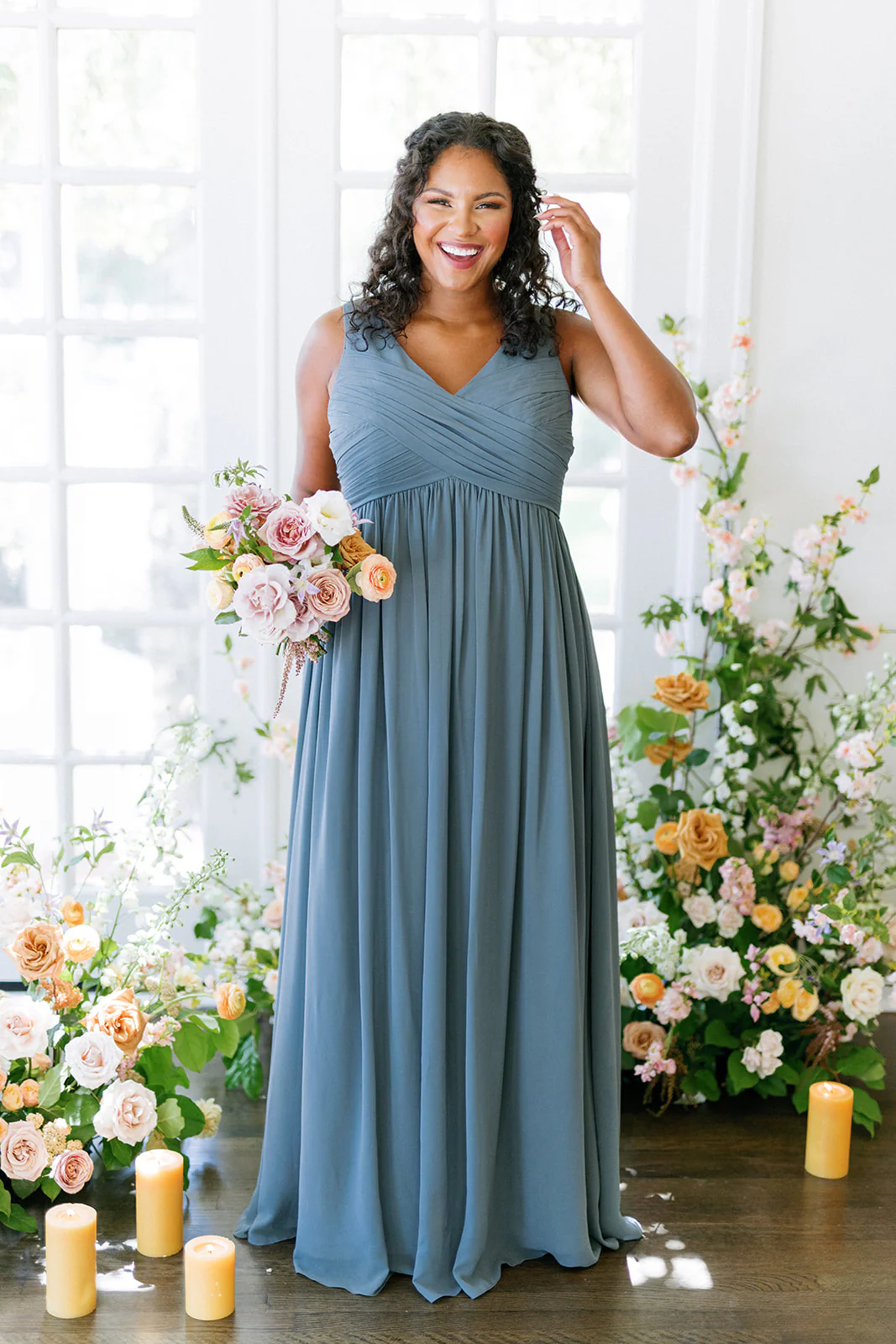 Zoe Chiffon Dress | Made To Order - Image 7